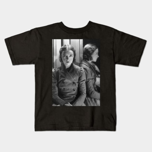 Silent Siren Lillian Gish Kids T-Shirt by SILENT SIRENS